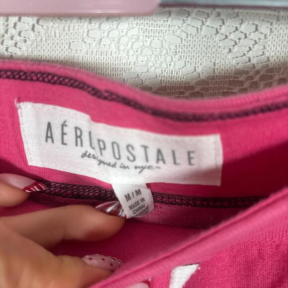 y2k aeropostale pink jogger sweatpants - Picture 5 of 6